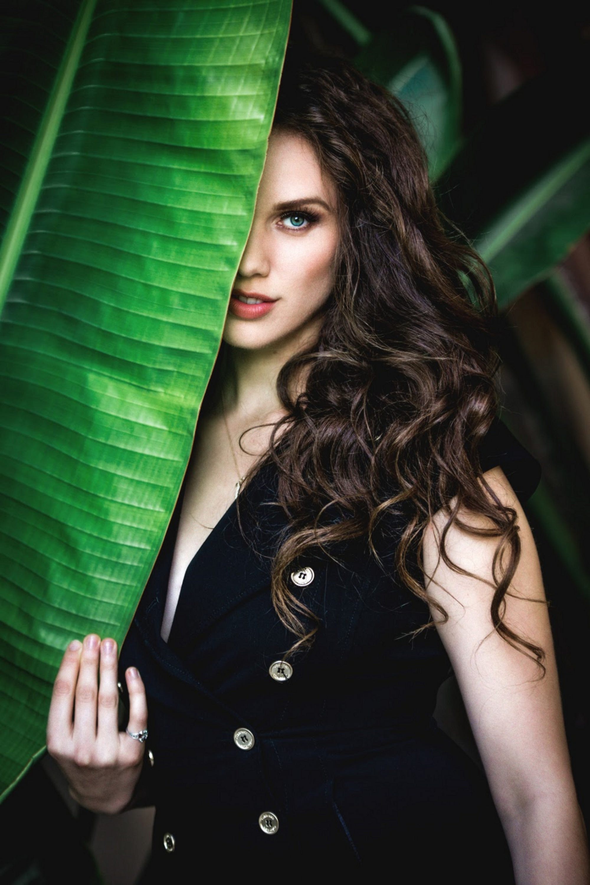 Cassandra Bankson, science based skincare expert, botanical editorial portrait
